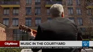 Volunteers bring food, live music to long-term care homes