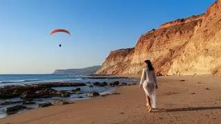 Silent Hiking the Sharon Beach National Park | Central Israel Mediterranean Coastline