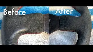 How To Clean Your Suede or Alcantara Steering Wheel