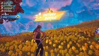 SARAH CONNOR SKIN + COMBAT KNIFE PICKAXE GAMEPLAY IN FORTNITE CHAPTER 4!