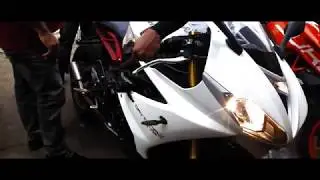 TRIUMPH DAYTONA 675 R | GRAWLER RACEFIT EXHAUST | QUICK SHIFTER | REVBOMBS