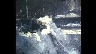 NEIGE à MONTELIMAR. IL y a 50 ans