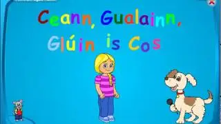 Ceann, gualainn, gl&uacute;in is cos