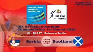 Serbia - Scotland | IKF EKC R1 2025
