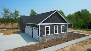 Custom Home Builder Lansing | James Edwards Builders | 7365 Laingsburg Dr Drone Footage