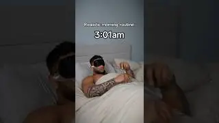 Morning routine &ldquo;Bro thinks he&rsquo;s Ashton Hall&rdquo;