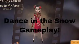 Coordinator &lsquo;Dance In The Snow&rsquo; Skin + Accessory Gameplay | Identity V