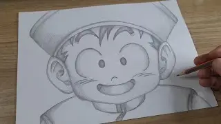 FACIL DE DESENHAR | COMO DESENHAR KID GOHAN || DBZ