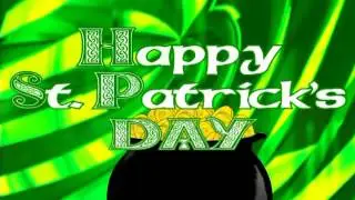 Video Loop St  Patrick's Day Irish Disco Karaoke Backdrop Screen Saver