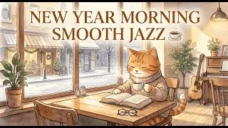 New Year Morning Smooth Jazz ☕✨ 1 Hour Cozy Jazz for Focus, Work & Home