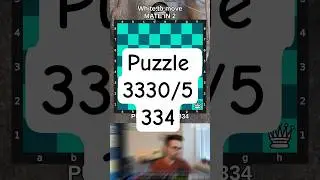 🤯 This &ldquo;Mate in 2&rdquo; Looks Easy... Until You Try It | Puzzle No 3330/5334 #matein2 #chessshorts #chess