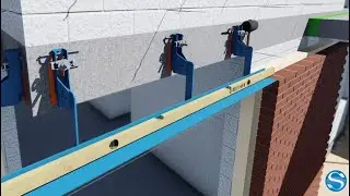 Scaldex Sumo 3D geveldrager montage animatie