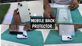 iPhone 15 back protector ll transparent wrap