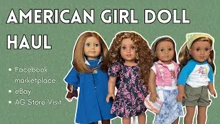 Коллективная подборка покупок кукол American Girl — всё, что я купила за последние 6 месяцев! — e...