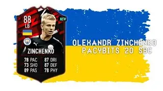 Competition debuts - OLEXANDR ZINCHENKO SBC Pacybits 20 Solution