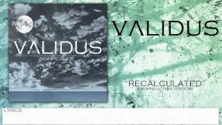 Validus - Recalculated (Pre-Production Version) 2012