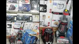 وسع وسع جبتلكم واش وصيتوني غسالة الزرابي الكهربائية و المكنسة الكهربائية بكل أنواعها مع السعر