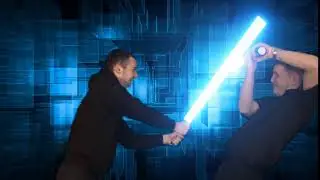 Star Wars Light Sabers Green Screen