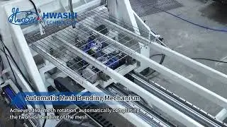 China Supplier Automatic Welded Wire Mesh Machine Stainless Steel Wire Shelf Spot Welding Machine