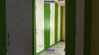 Digital UPVC Wardrobe Colors #greenandwhitecolorwardrobe #lowbudgetwardrobeideas #interiordesign