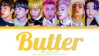 BTS 방탄소년단 'Butter' Color Coded Lyrics (ENG/PT-BR)
