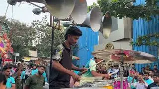 Palkhi nighali Raja chi | Banjo playing in Kandivali | drummer 2026 |JUSTCLIP OFFICIAL 