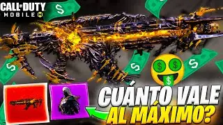 CU&Aacute;NTO CUESTA cada GIRO y MEJORARLA al M&Aacute;XIMO!? AK117 MITICA NUEVA RULETA COD MOBILE | Lobo Jz