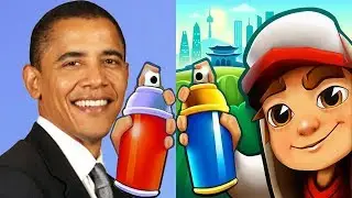 Subway Surfers PRINCE K vs BARACK OBAMA Run Gameplay HD