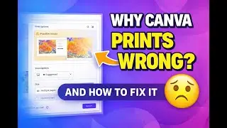Почему Canva печатает неправильно (и как быстро это исправить)