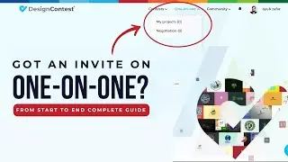 How to do DesignContest&reg; One On One Projects - Class 13 - Online Earning With Graphics Design