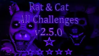 Rat & Cat All Challenges v2.5.0 Completed | Five Nights at Candy's 3, But Better!