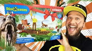 SCHLEICH DINOSAURIER ADVENTSKALENDER 2022 Unboxing Deutsch 98644