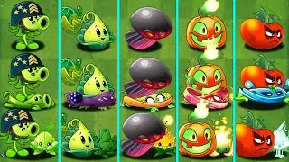 PvZ2 - 5 лучших комбинаций (растение x лоза и поддержка) Battlez - кто победит?