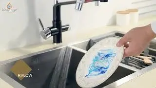 Смеситель для кухни с фильтром для питьевой воды Kasanye Clean 2, латунь