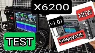 XIEGU X6200 - NEW FIRMWARE UPDATE v1.01 - FULL INSTALL