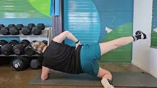 Side Plank Leg Lift