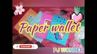 Diy unicorn paper wallet