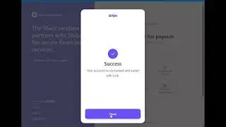 Setting up Stripe account in sandbox for The Stack marketplace (alpha testing)