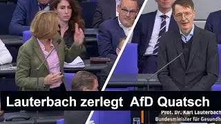 Lauterbach zerlegt AfD-Wirrwarr im Bundestag 