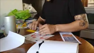 How to stack vinyls in layers for a multi color vinyl
