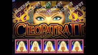 One Full Hour of High Limit Cleopatra 2 Slot Play