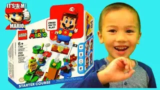 Fun Unboxing Lego Super Mario Starter Course - 71360
