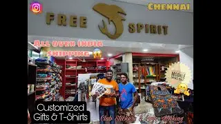 Free Spirit | Customized Gifts | T Shirts | Mobile Skins | Bike & Club Stickers | தமிழில் 🏍️❤️