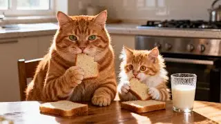 🎶 Soft Melodies & Cat Dreams | 夢みる猫 | 꿈결 속 고양이🌤 Gentle Start with Kitty