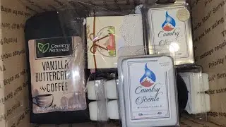 Country Scents Candles Unboxing