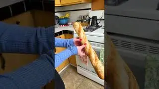 🥖 How to revive stale bread! #bread #cooking