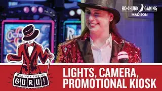 Lights, camera, promotional kiosk. | Madison Casino Guru