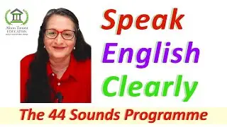 Speak English Clearly | Pronunciation | 44 Sounds of the English Language #english #ESL #phonics