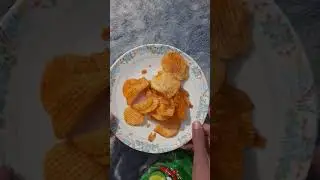 Yummy Chilly Lemon Chips 🍋  | #asmr #shorts