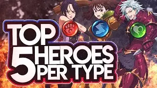 The BEST HEROES of EACH Type in Global Grand Cross